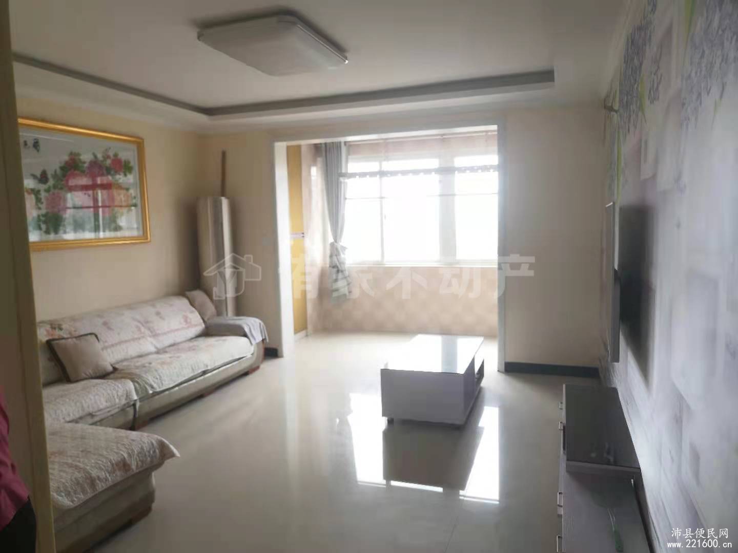 新城嘉苑暖气房，两室精装修，北实小城北安建华宇附近，房子干净拎包住